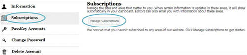 subscriptions